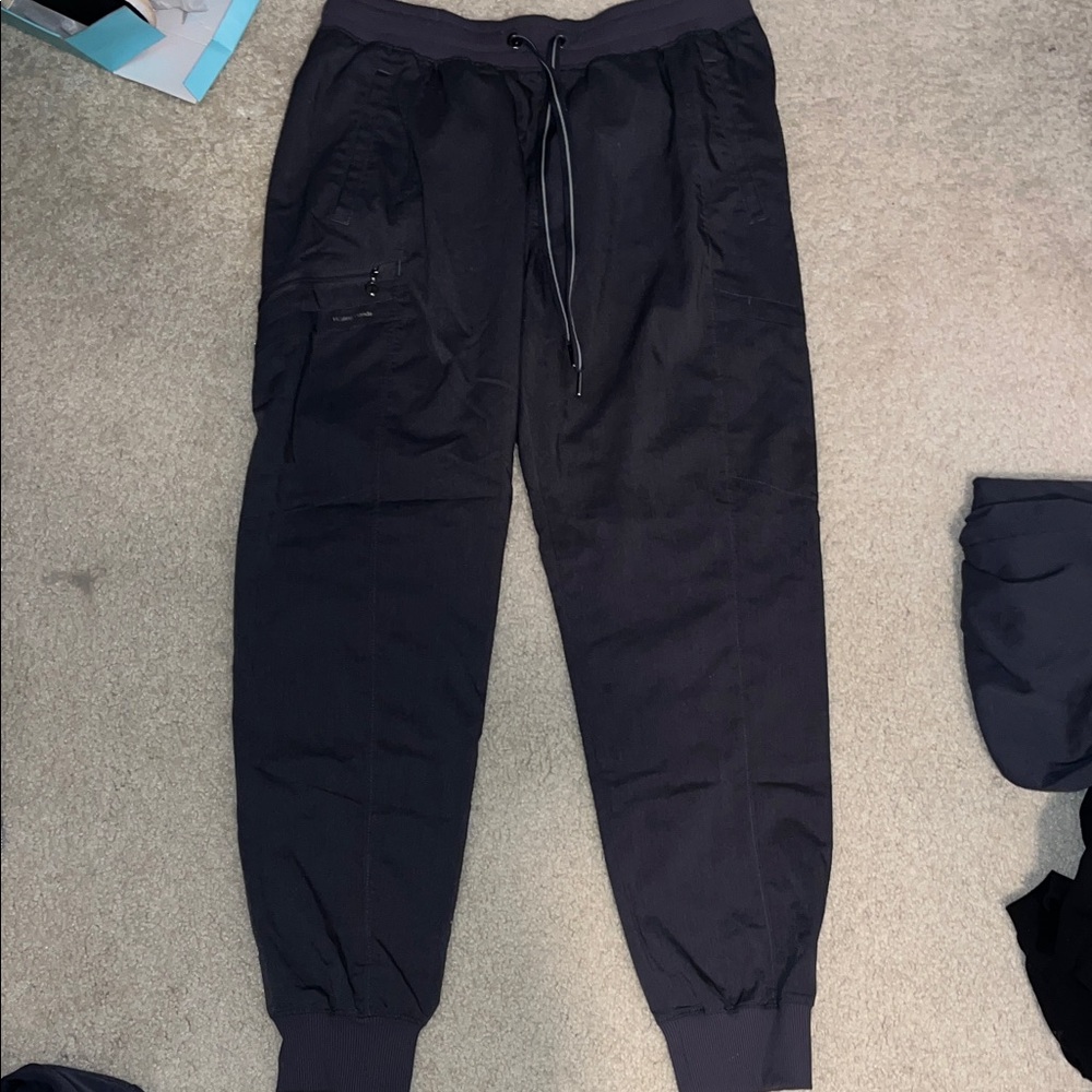 Healing Hands Charcoal Ankle Jogger Pants